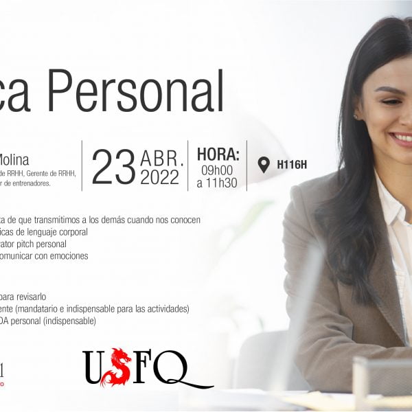 Estudiantes y Alumni de maestr&iacute;as de Escuela de Empresas USFQ trabajan en la construcci&oacute;n de su marca personal